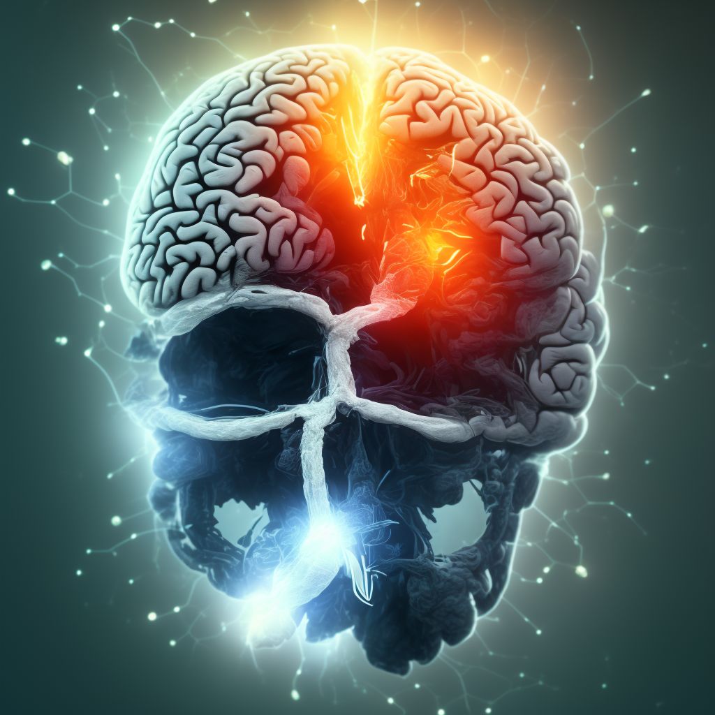 Other specified intracranial injury with loss of consciousness of any duration with death due to brain injury prior to regaining consciousness, initial encounter digital illustration