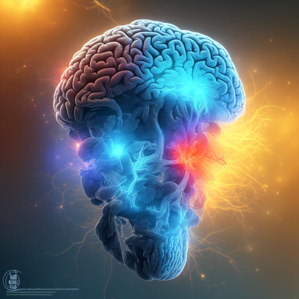 Unspecified intracranial injury with loss of consciousness of any duration with death due to brain injury prior to regaining consciousness, initial encounter digital illustration