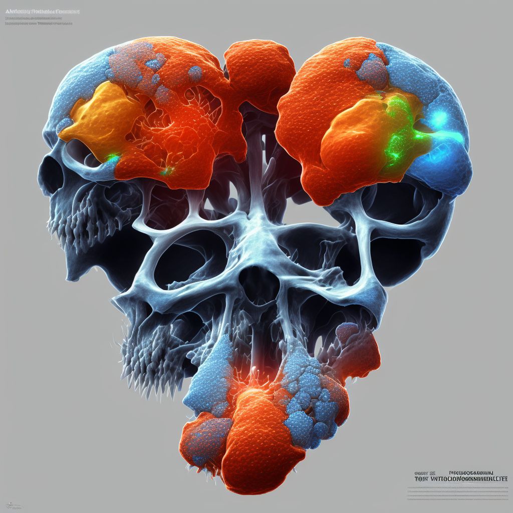 Other traumatic nondisplaced spondylolisthesis of fifth cervical vertebra, sequela digital illustration