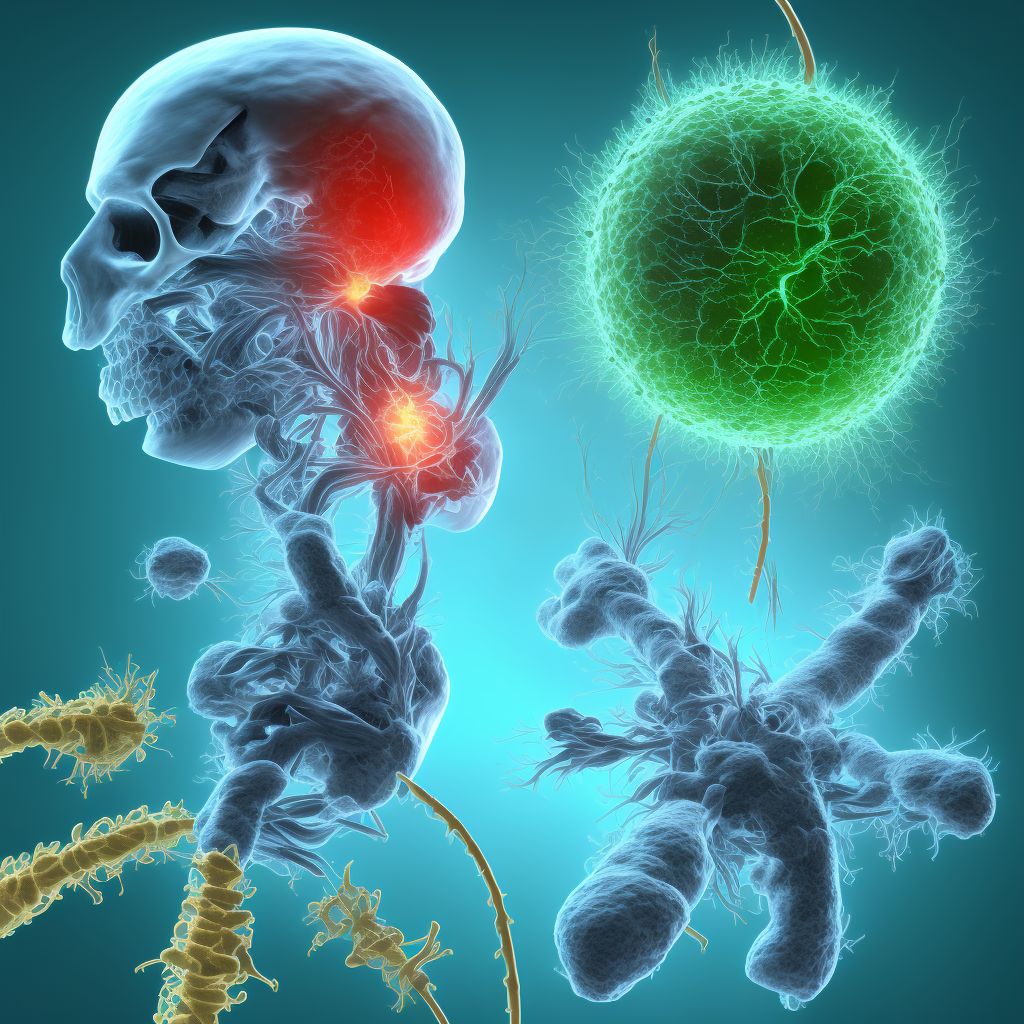 Unspecified injury at C2 level of cervical spinal cord, initial encounter digital illustration