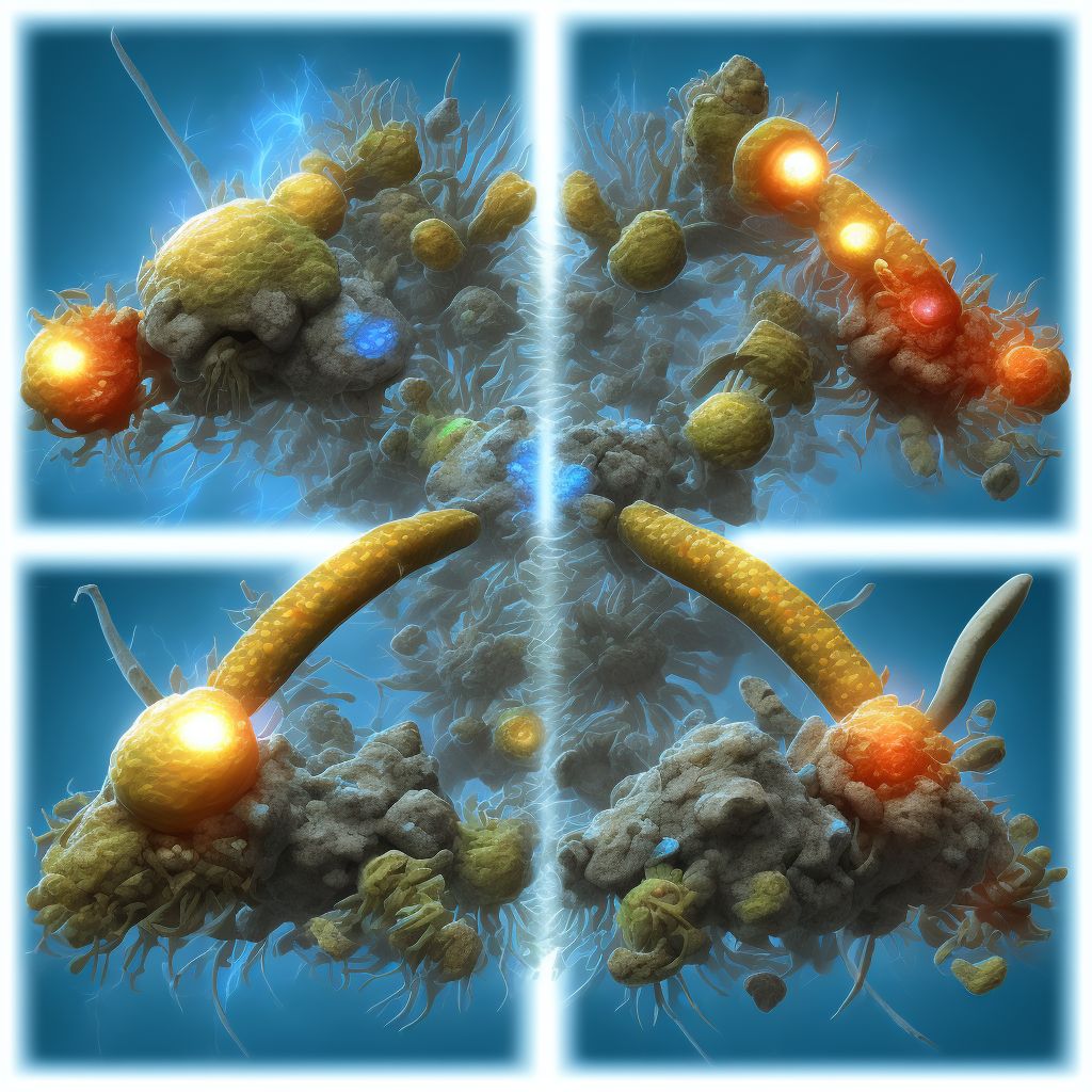 Complete lesion at C2 level of cervical spinal cord, initial encounter digital illustration