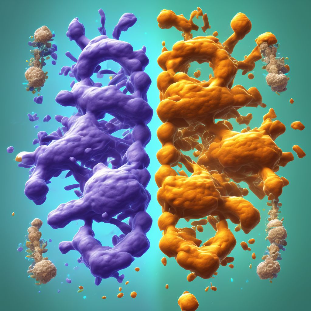 Other incomplete lesion at C2 level of cervical spinal cord, sequela digital illustration