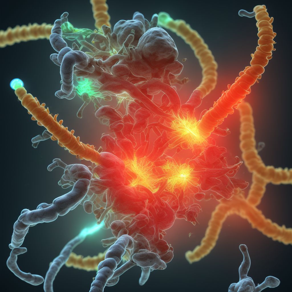 Other incomplete lesion at C7 level of cervical spinal cord, initial encounter digital illustration