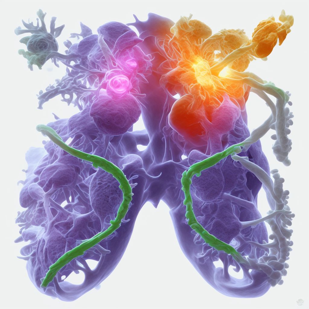 Subluxation of T7/T8 thoracic vertebra, initial encounter digital illustration