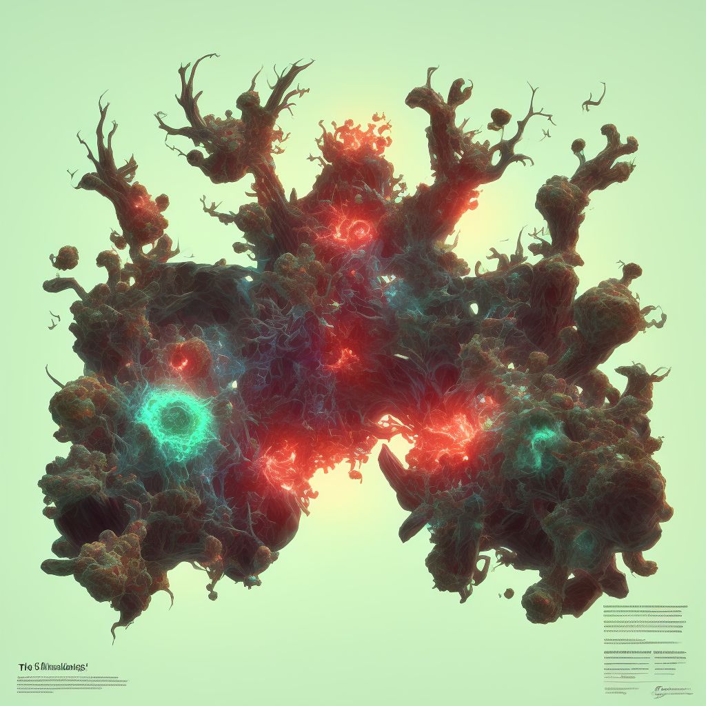 Dislocation of T8/T9 thoracic vertebra, initial encounter digital illustration