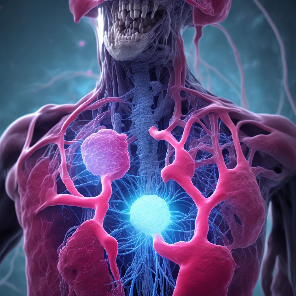 Unspecified injury of unspecified innominate or subclavian artery, subsequent encounter digital illustration