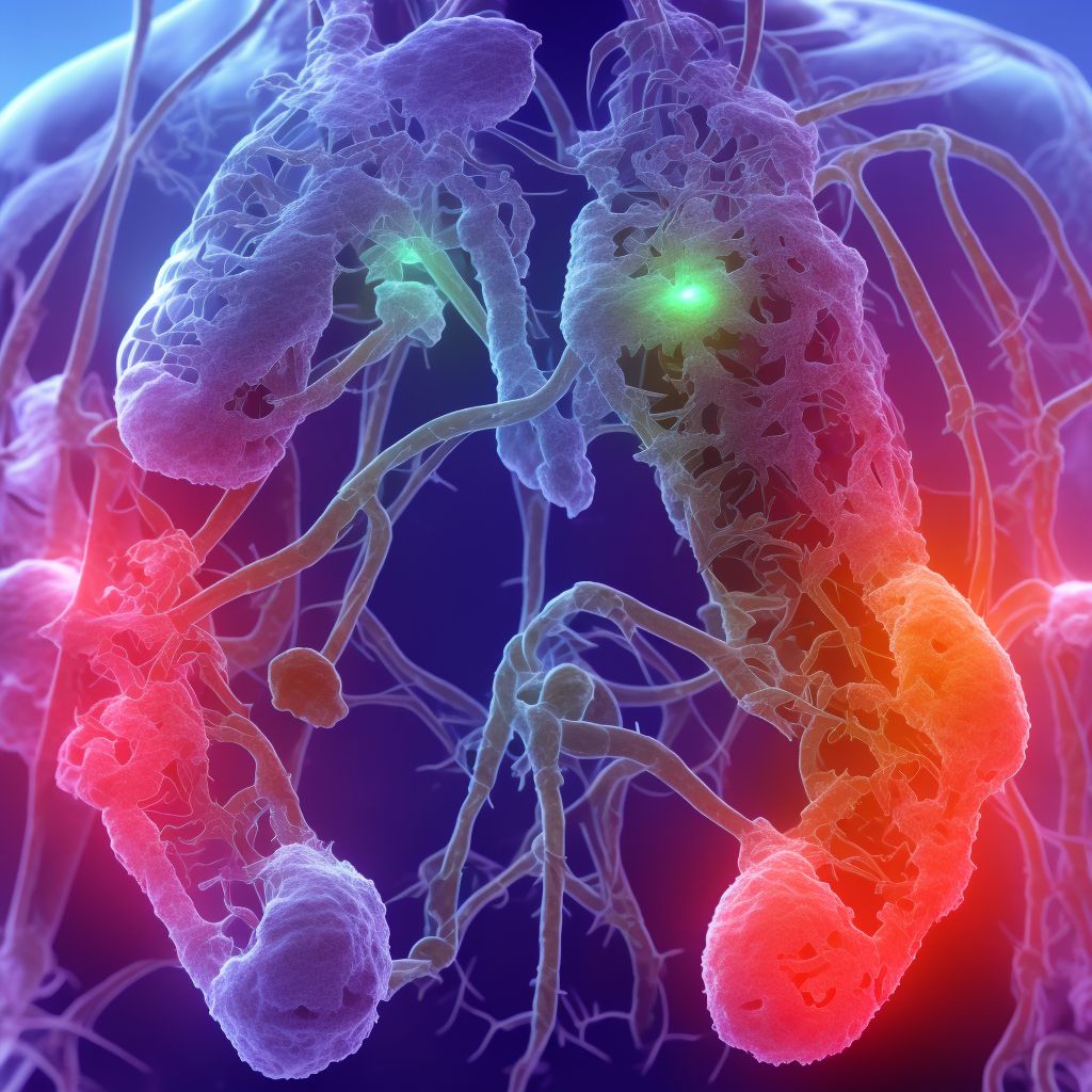 Unspecified injury of unspecified pulmonary blood vessels, subsequent encounter digital illustration