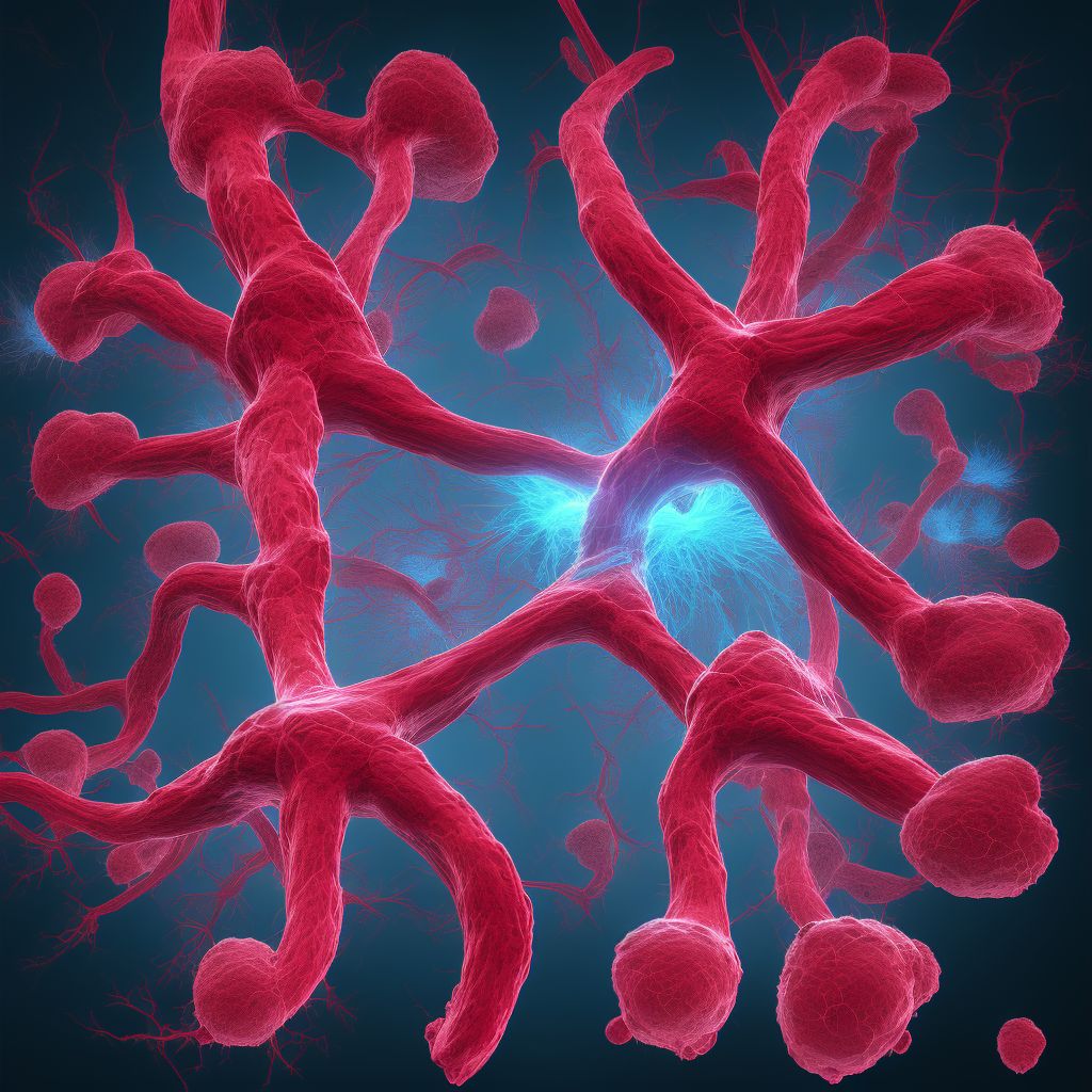 Other specified injury of intercostal blood vessels, left side, initial encounter digital illustration