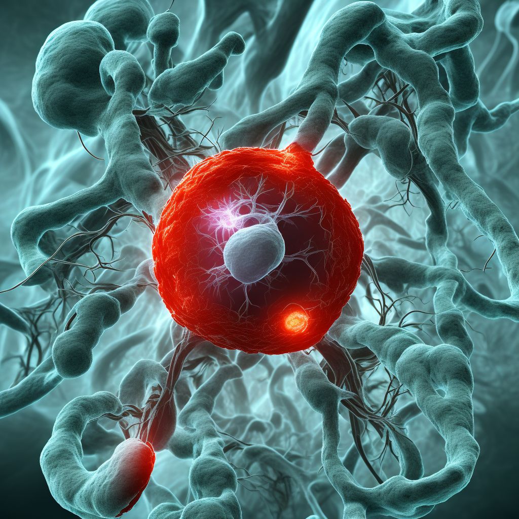 Other specified injury of intercostal blood vessels, unspecified side, initial encounter digital illustration