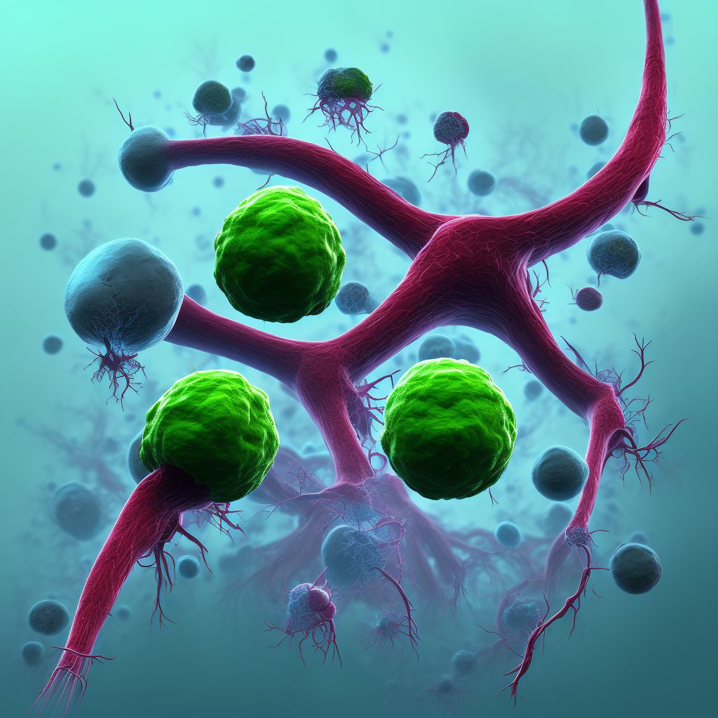 Other specified injury of other blood vessels of thorax, unspecified side, initial encounter digital illustration