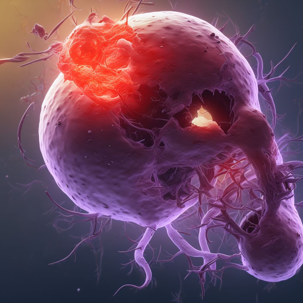 Laceration of unspecified blood vessel of thorax, initial encounter digital illustration