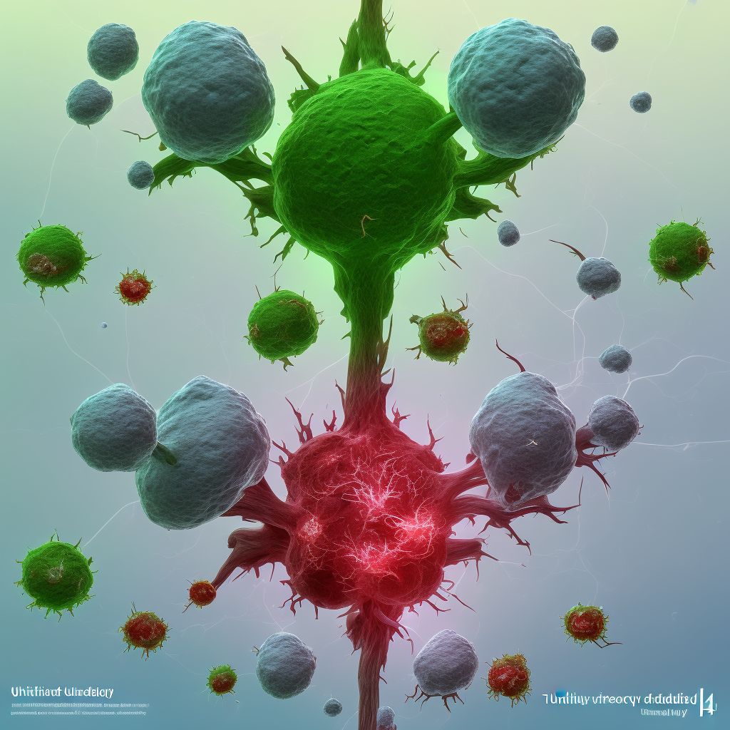 Other specified injury of unspecified blood vessel of thorax, sequela digital illustration