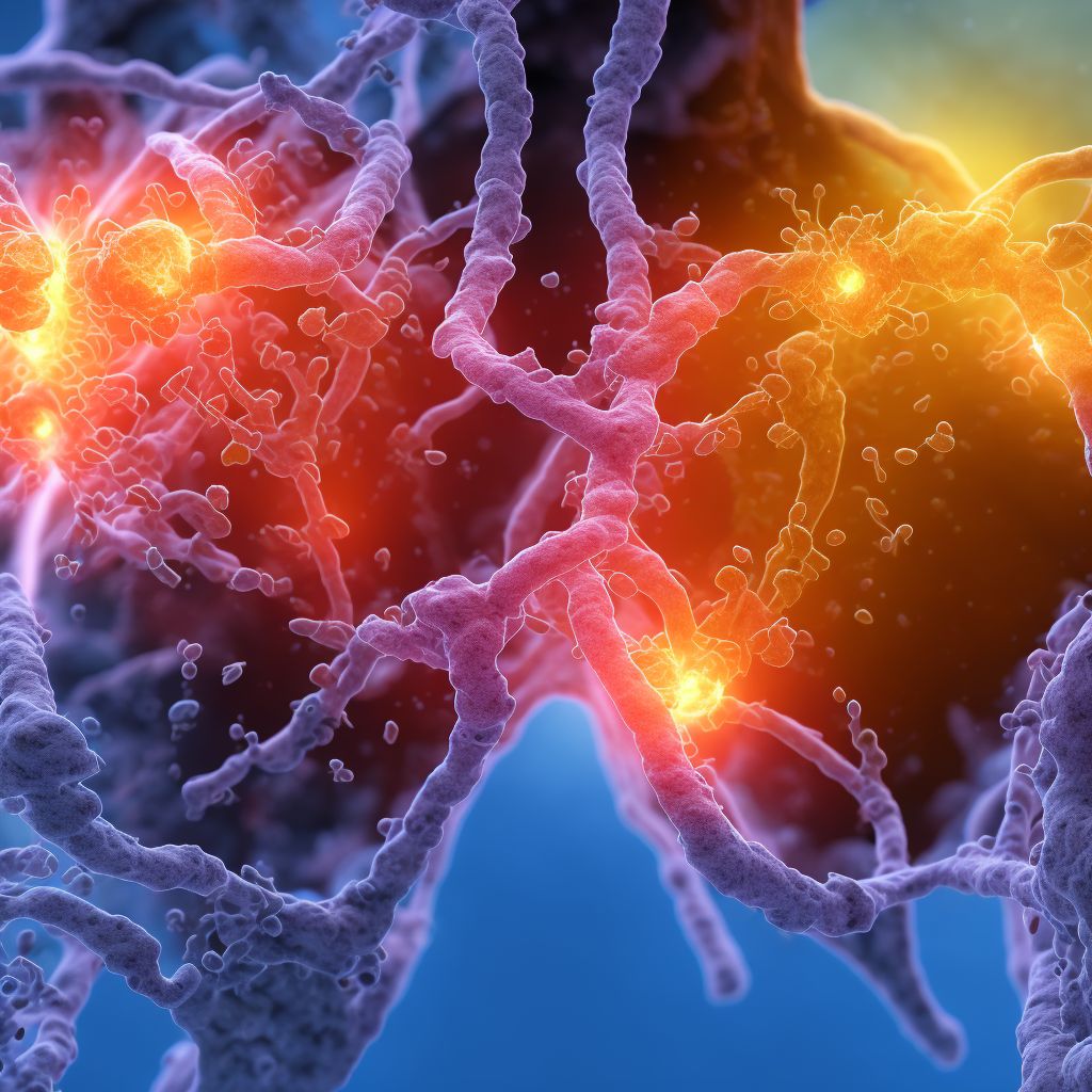 Blister (nonthermal) of abdominal wall, sequela digital illustration