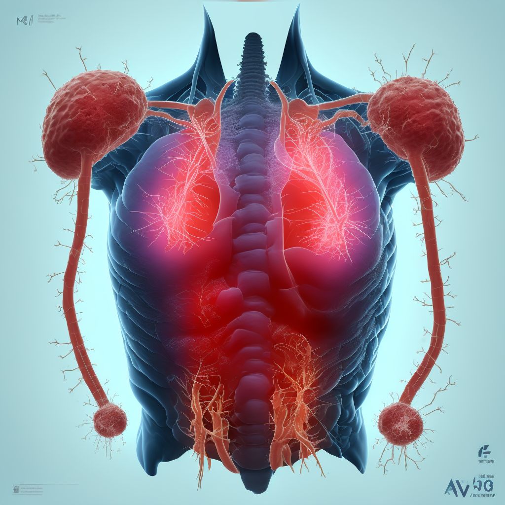 Puncture wound of abdominal wall without foreign body, left lower quadrant without penetration into peritoneal cavity, initial encounter digital illustration