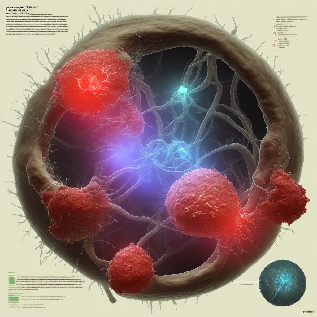 Puncture wound of abdominal wall with foreign body, epigastric region without penetration into peritoneal cavity, initial encounter digital illustration