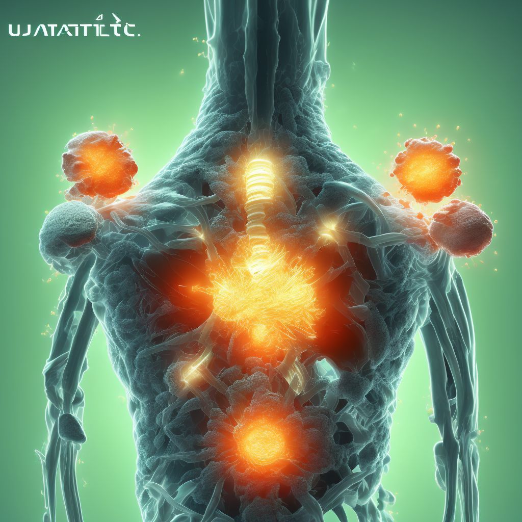 Unstable burst fracture of unspecified lumbar vertebra, initial encounter for closed fracture digital illustration