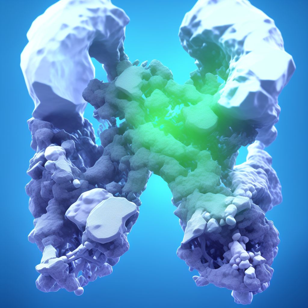 Wedge compression fracture of first lumbar vertebra, subsequent encounter for fracture with nonunion digital illustration