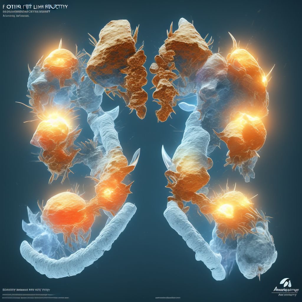 Other fracture of fifth lumbar vertebra, initial encounter for open fracture digital illustration