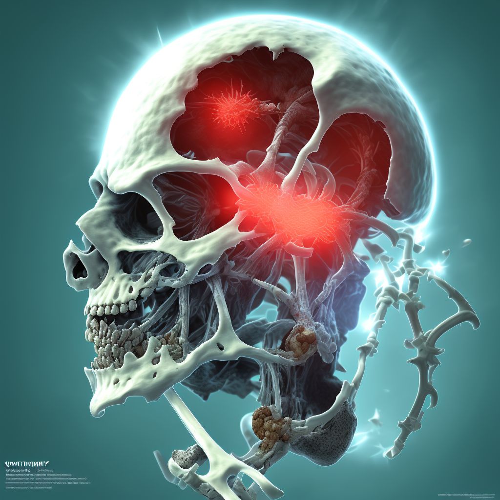 Unspecified fracture of right acetabulum, initial encounter for closed fracture digital illustration