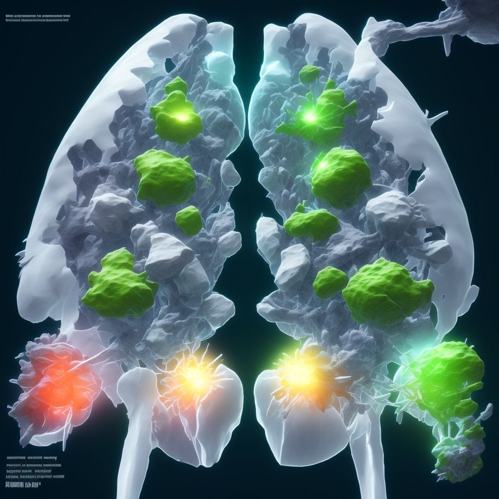 Other specified fracture of right pubis, initial encounter for closed fracture digital illustration