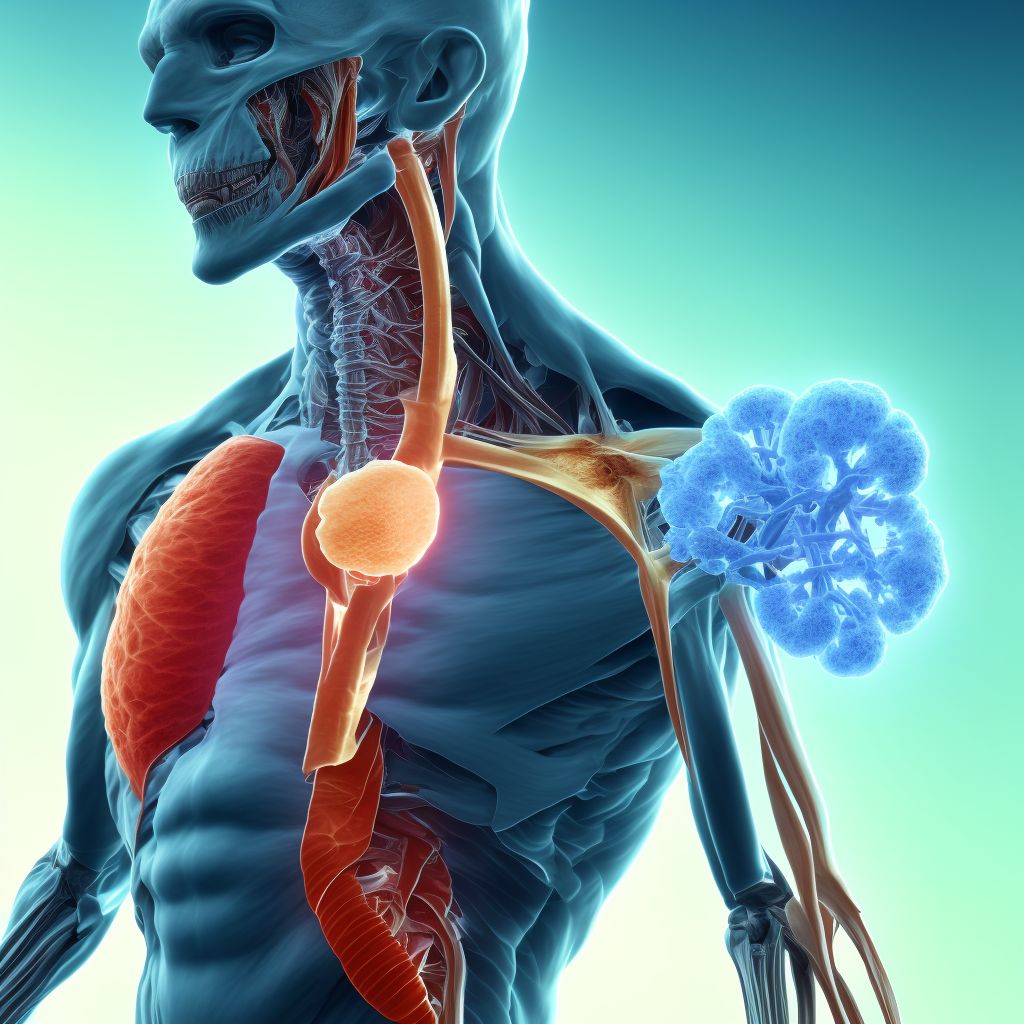 Other specified fracture of unspecified ischium, subsequent encounter for fracture with routine healing digital illustration