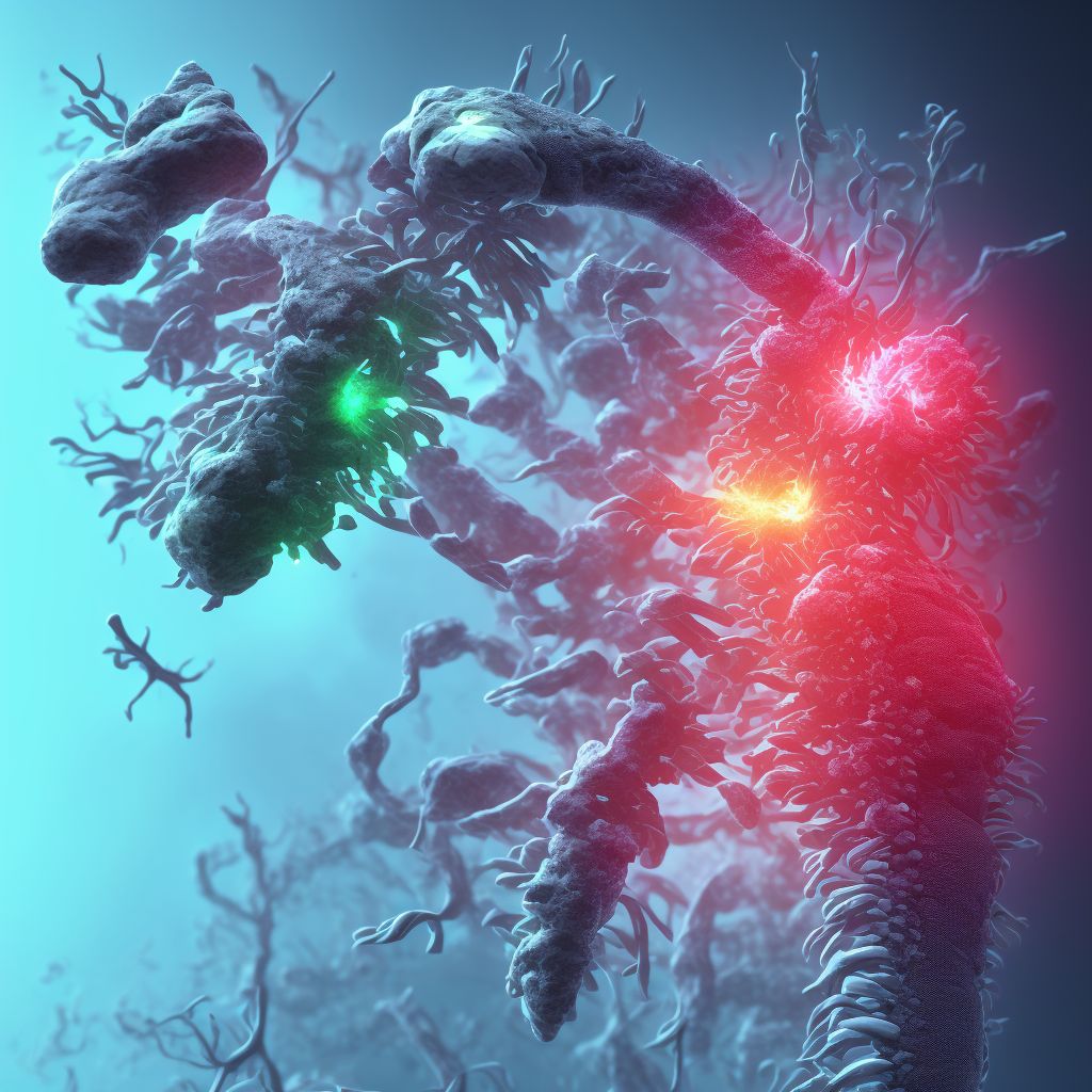 Unspecified injury to L1 level of lumbar spinal cord, subsequent encounter digital illustration