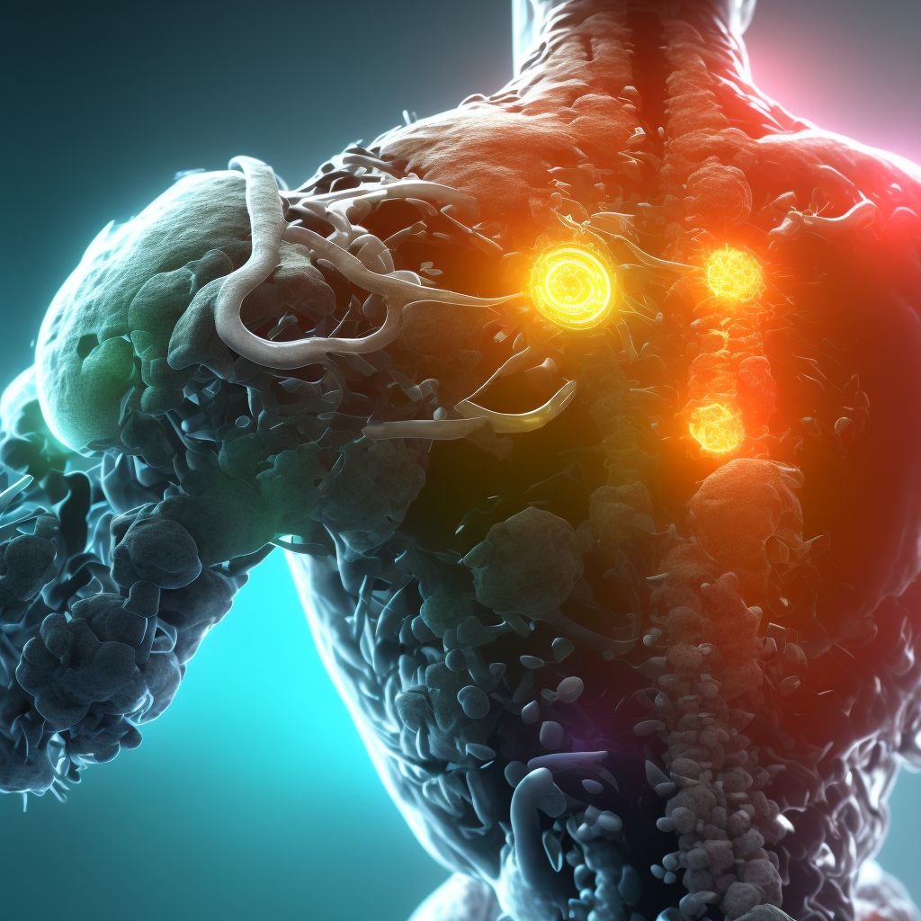 Unspecified injury to L2 level of lumbar spinal cord, initial encounter digital illustration