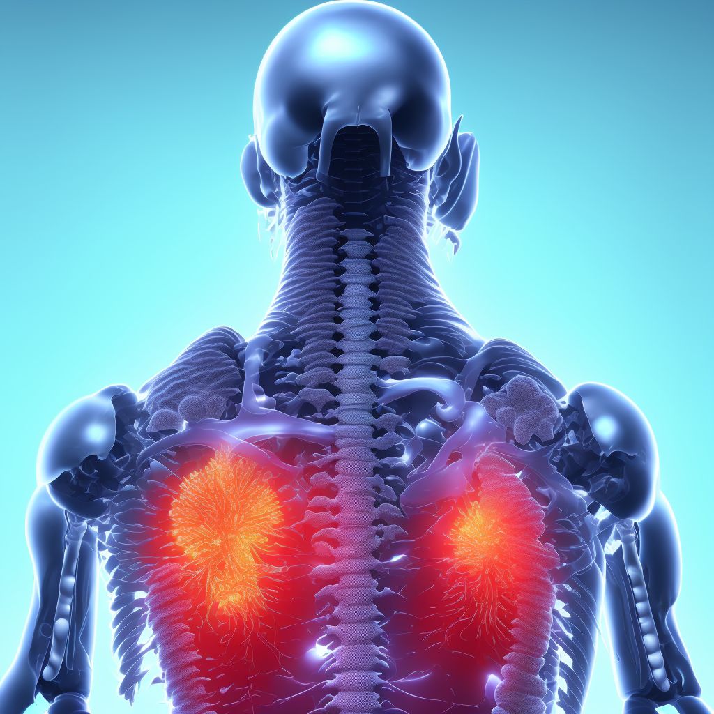 Unspecified injury to L3 level of lumbar spinal cord, initial encounter digital illustration