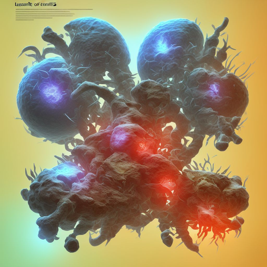 Complete lesion of L5 level of lumbar spinal cord, subsequent encounter digital illustration