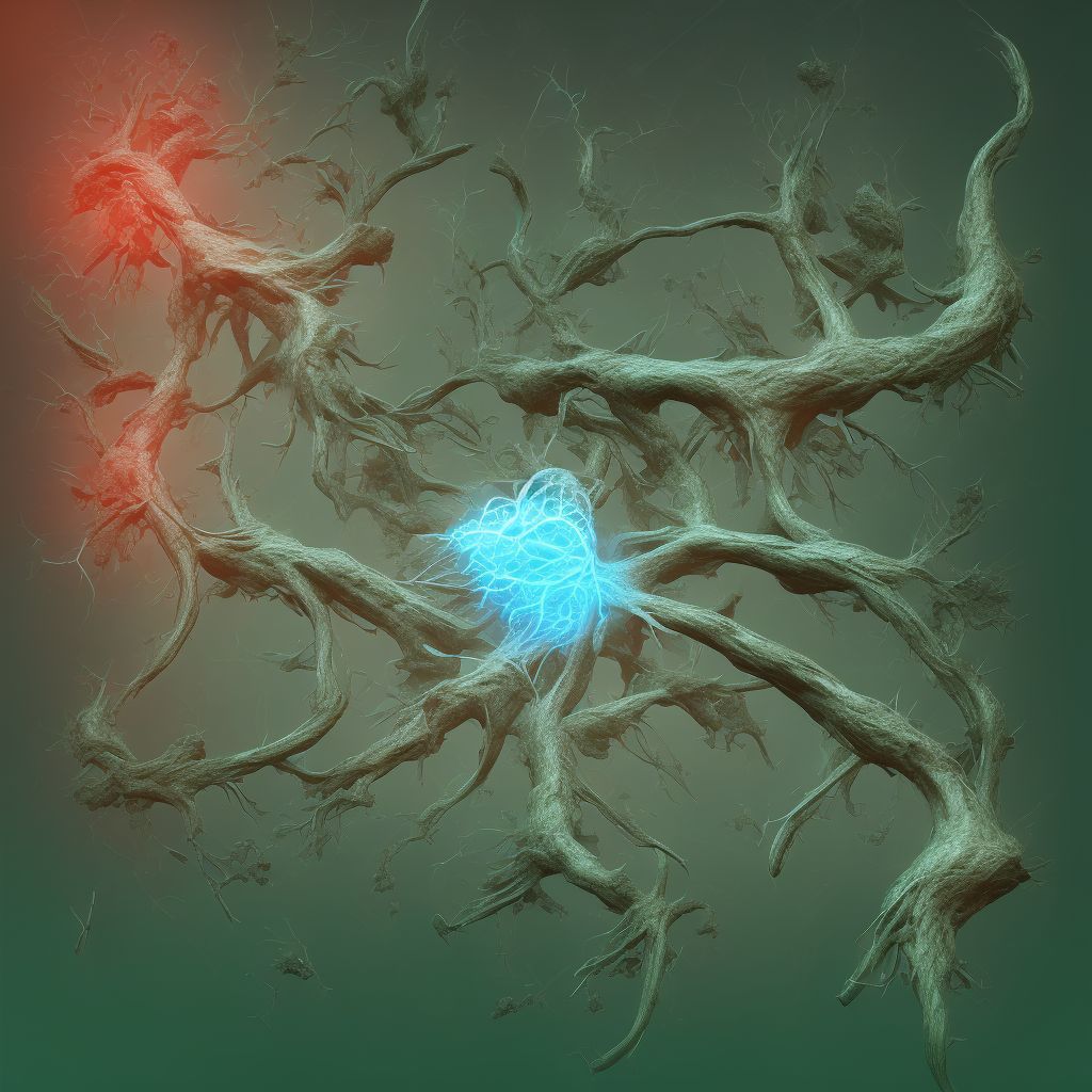 Unspecified injury of branches of celiac and mesenteric artery, subsequent encounter digital illustration