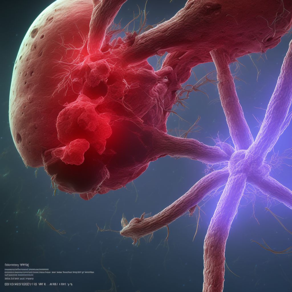 Injury of other iliac blood vessels, initial encounter digital illustration