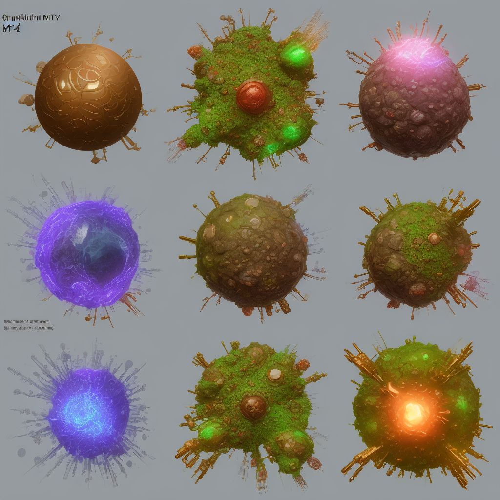 Other injury of other intra-abdominal organs, sequela digital illustration