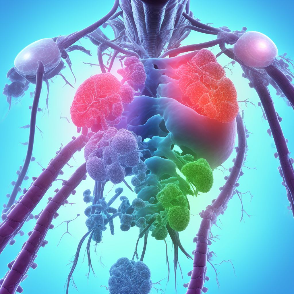 Contusion of unspecified intra-abdominal organ, initial encounter digital illustration