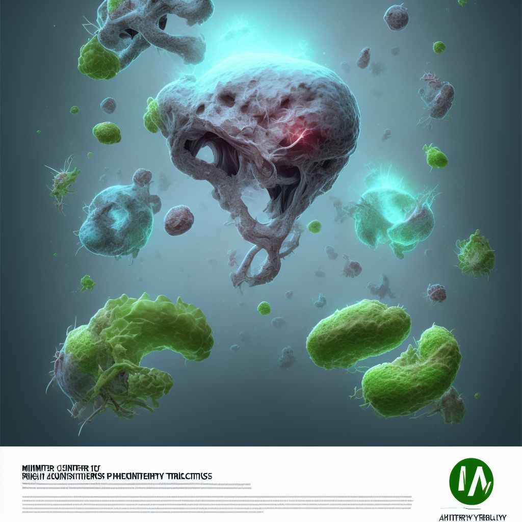 Minor laceration of right kidney, initial encounter digital illustration