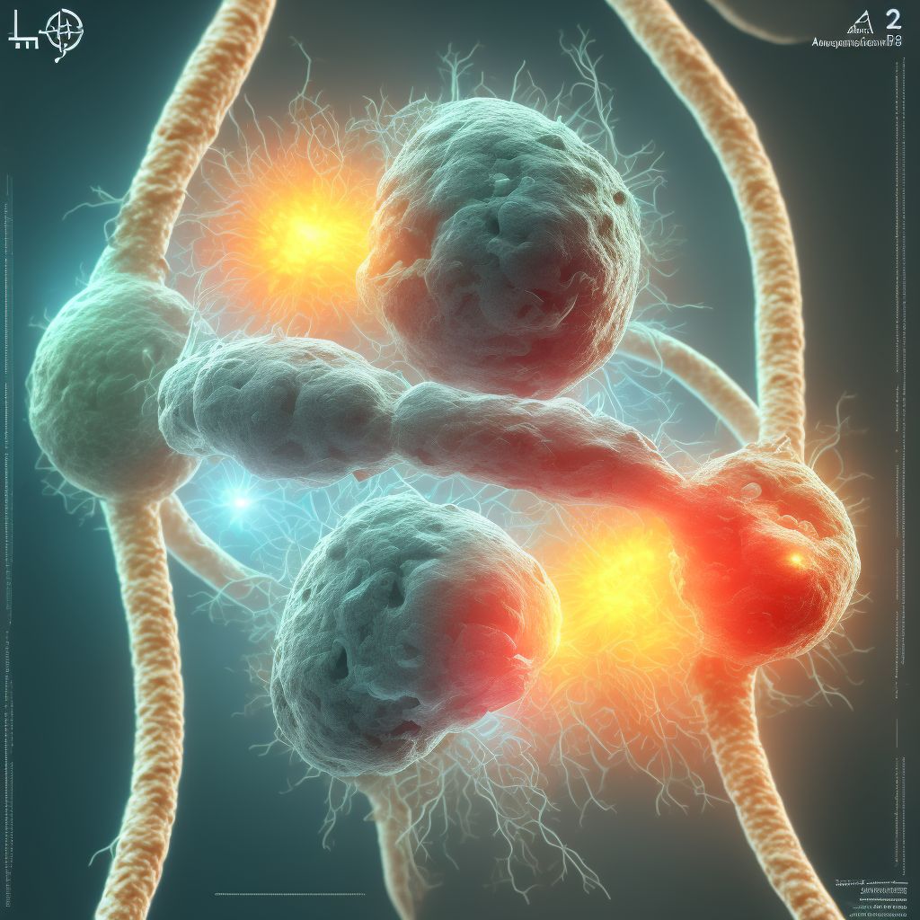 Laceration of fallopian tube, unilateral, subsequent encounter digital illustration