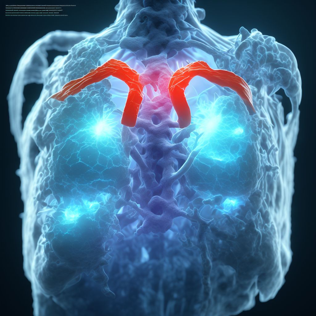 Nondisplaced fracture of sternal end of left clavicle, initial encounter for closed fracture digital illustration