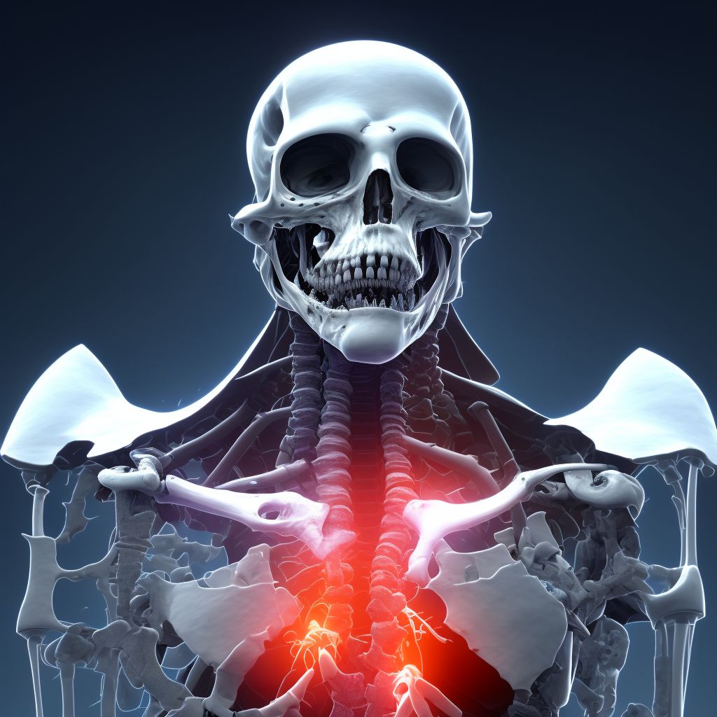 Unspecified nondisplaced fracture of surgical neck of left humerus, initial encounter for open fracture digital illustration