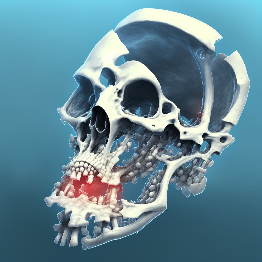 Unspecified nondisplaced fracture of surgical neck of unspecified humerus, initial encounter for open fracture digital illustration