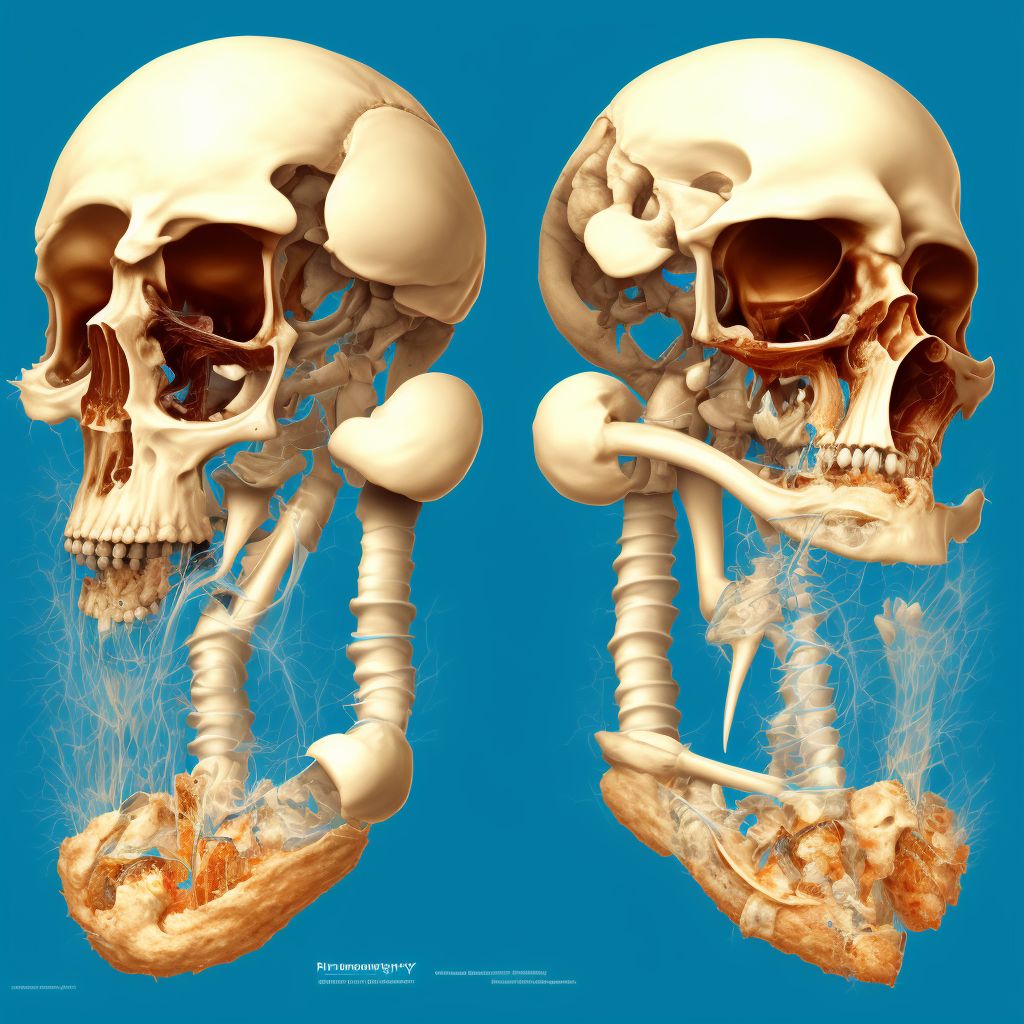 Displaced fracture of lesser tuberosity of right humerus, subsequent encounter for fracture with routine healing digital illustration