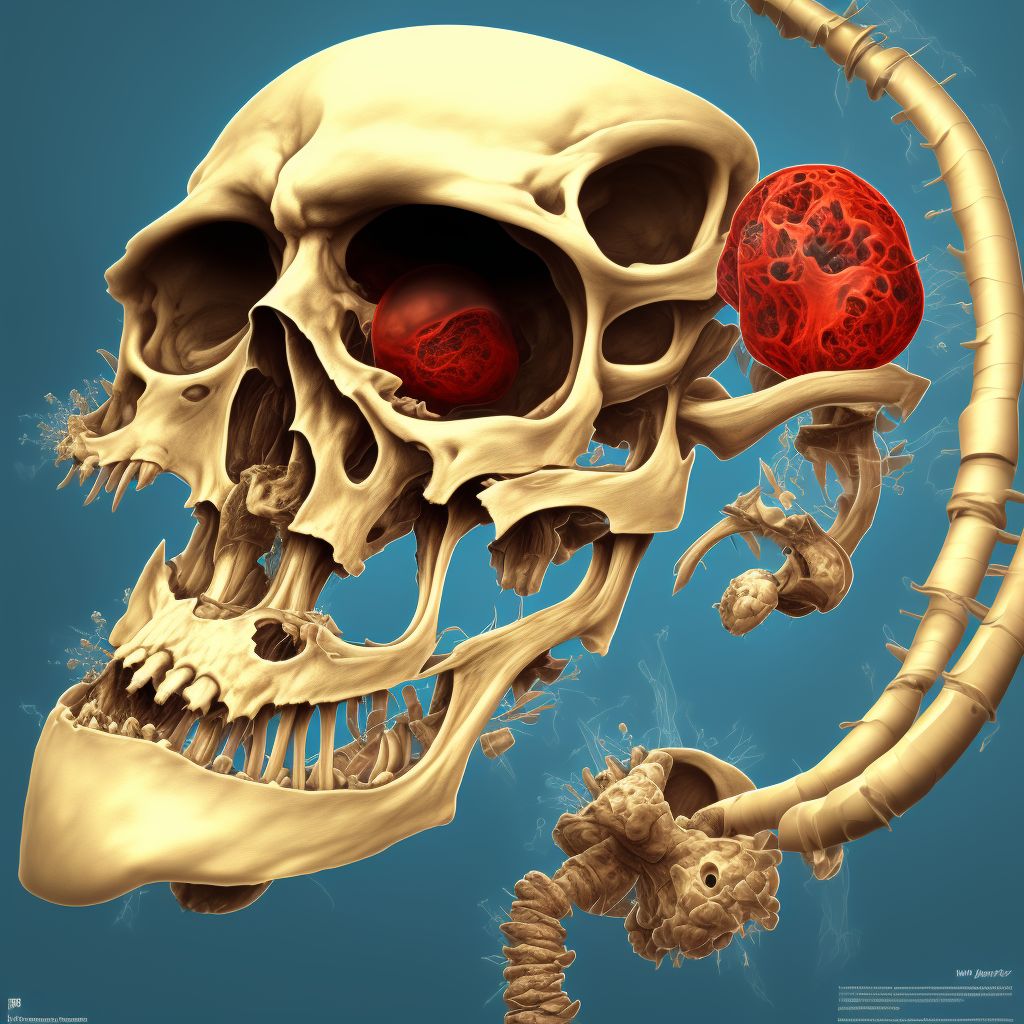 Displaced fracture of lesser tuberosity of left humerus, subsequent encounter for fracture with routine healing digital illustration