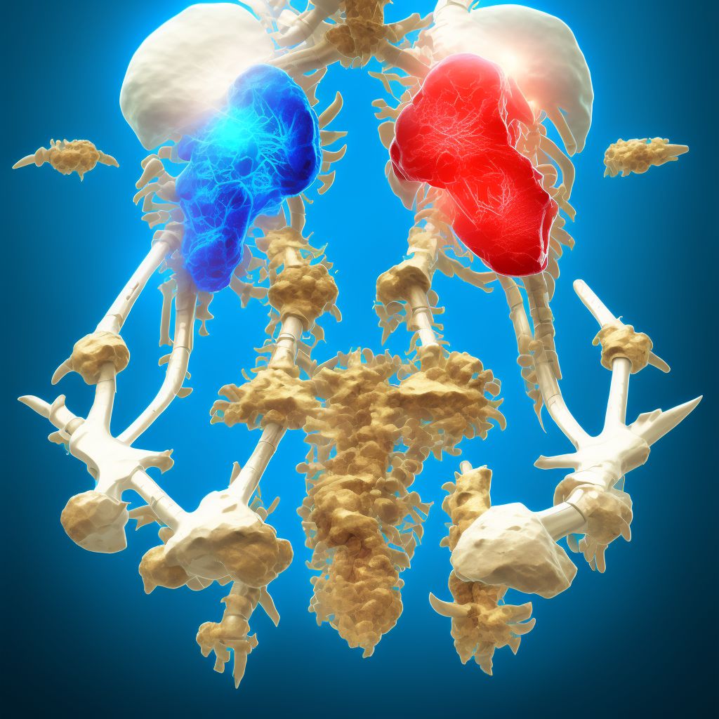 Displaced fracture of lateral condyle of right humerus, initial encounter for open fracture digital illustration