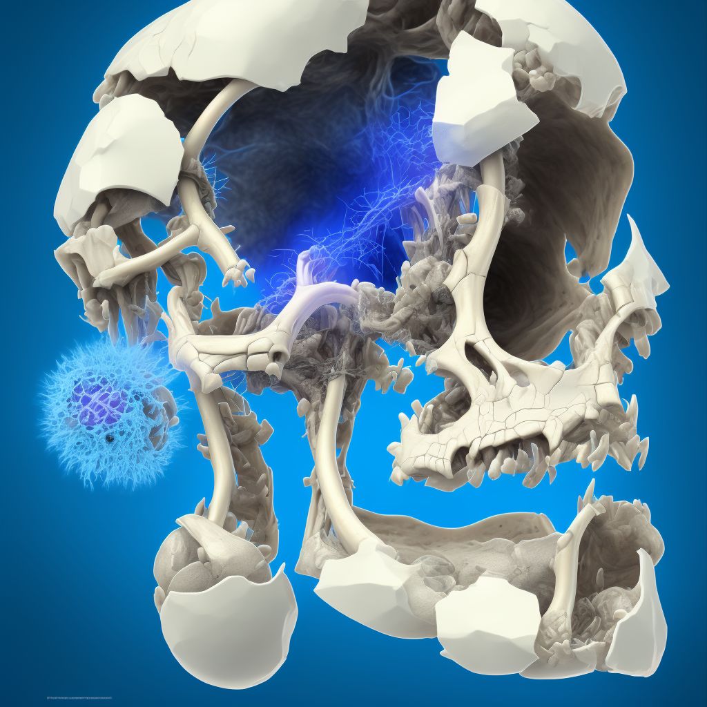 Other nondisplaced fracture of lower end of left humerus, initial encounter for closed fracture digital illustration