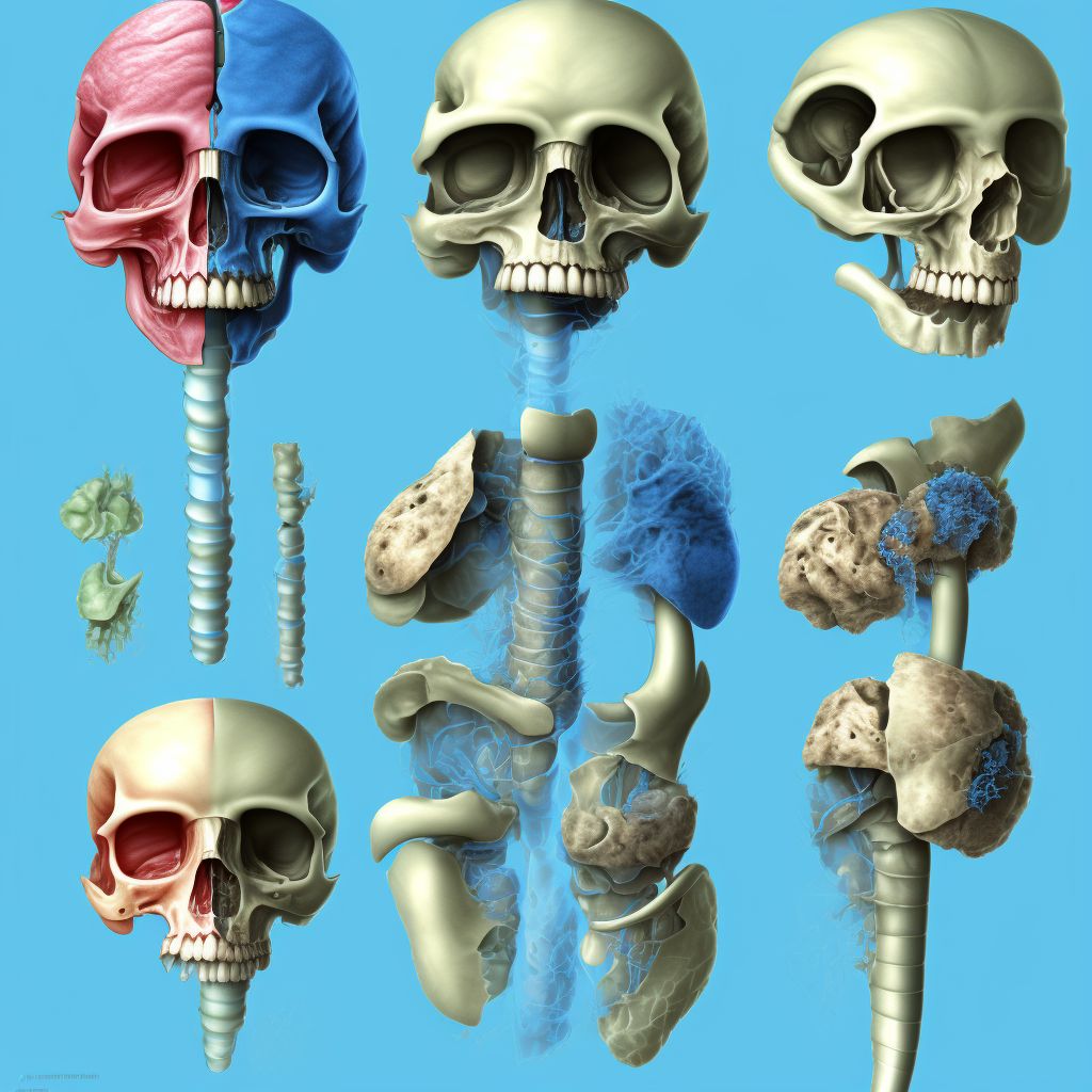 Anterior subluxation of right humerus, initial encounter digital illustration