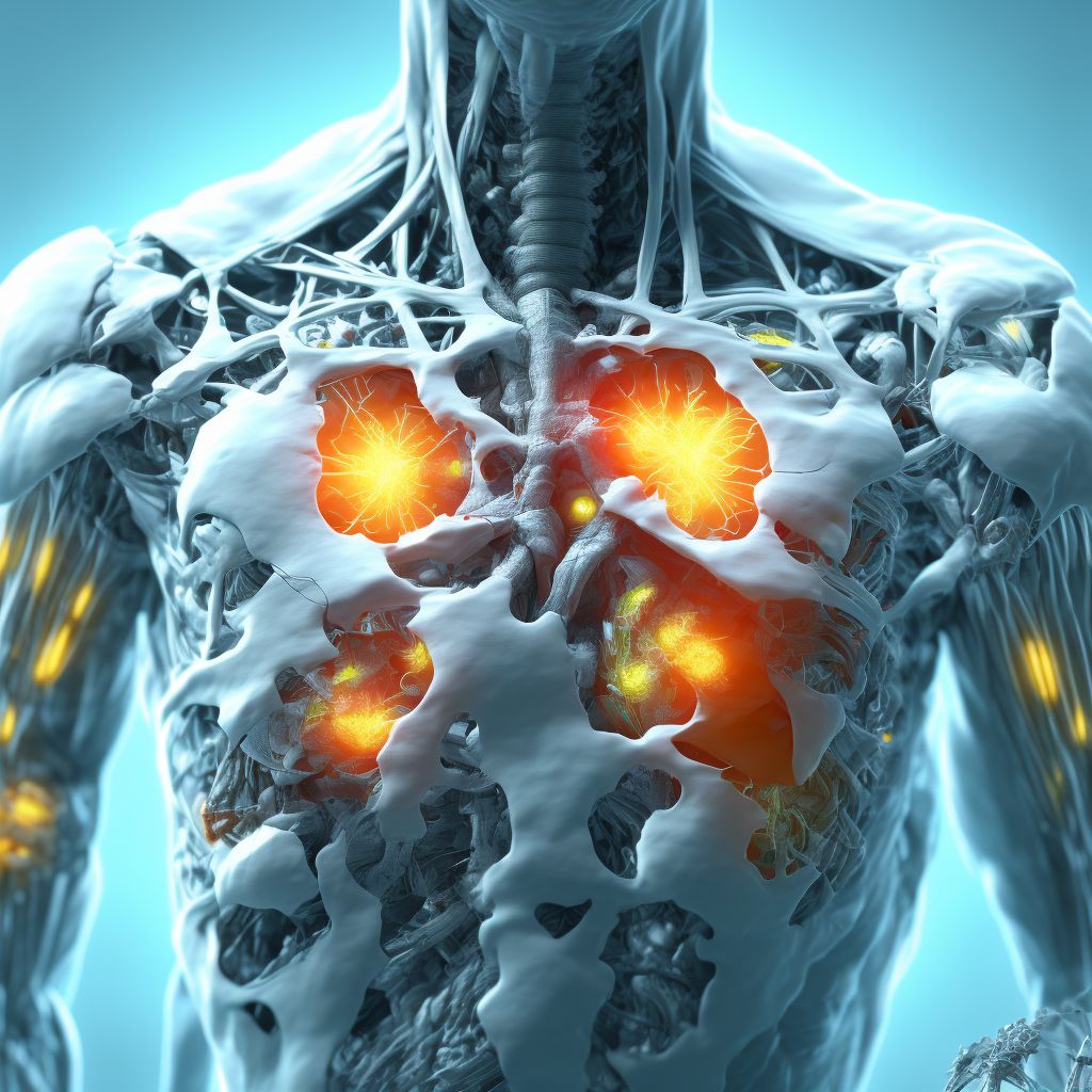 Dislocation of right acromioclavicular joint, greater than 200% displacement, subsequent encounter digital illustration