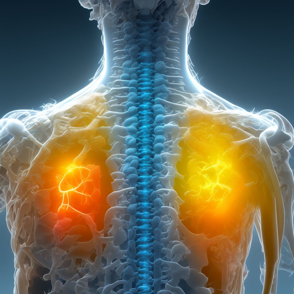 Subluxation of unspecified parts of left shoulder girdle, initial encounter digital illustration