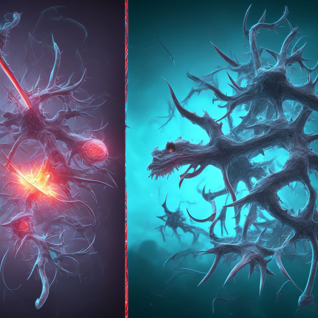 Unspecified injury of axillary artery, left side, initial encounter digital illustration