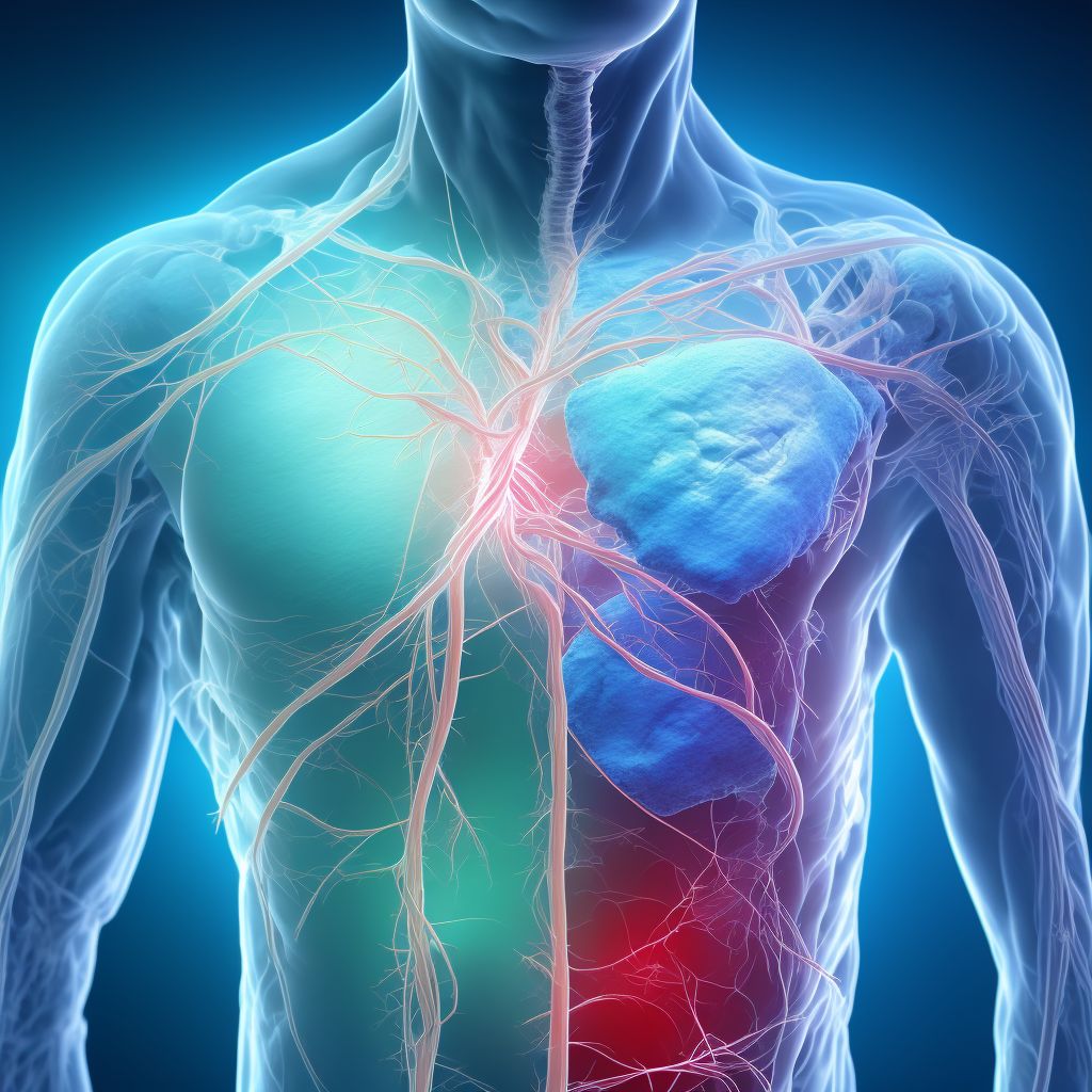 Unspecified injury of superficial vein at shoulder and upper arm level, unspecified arm, subsequent encounter digital illustration