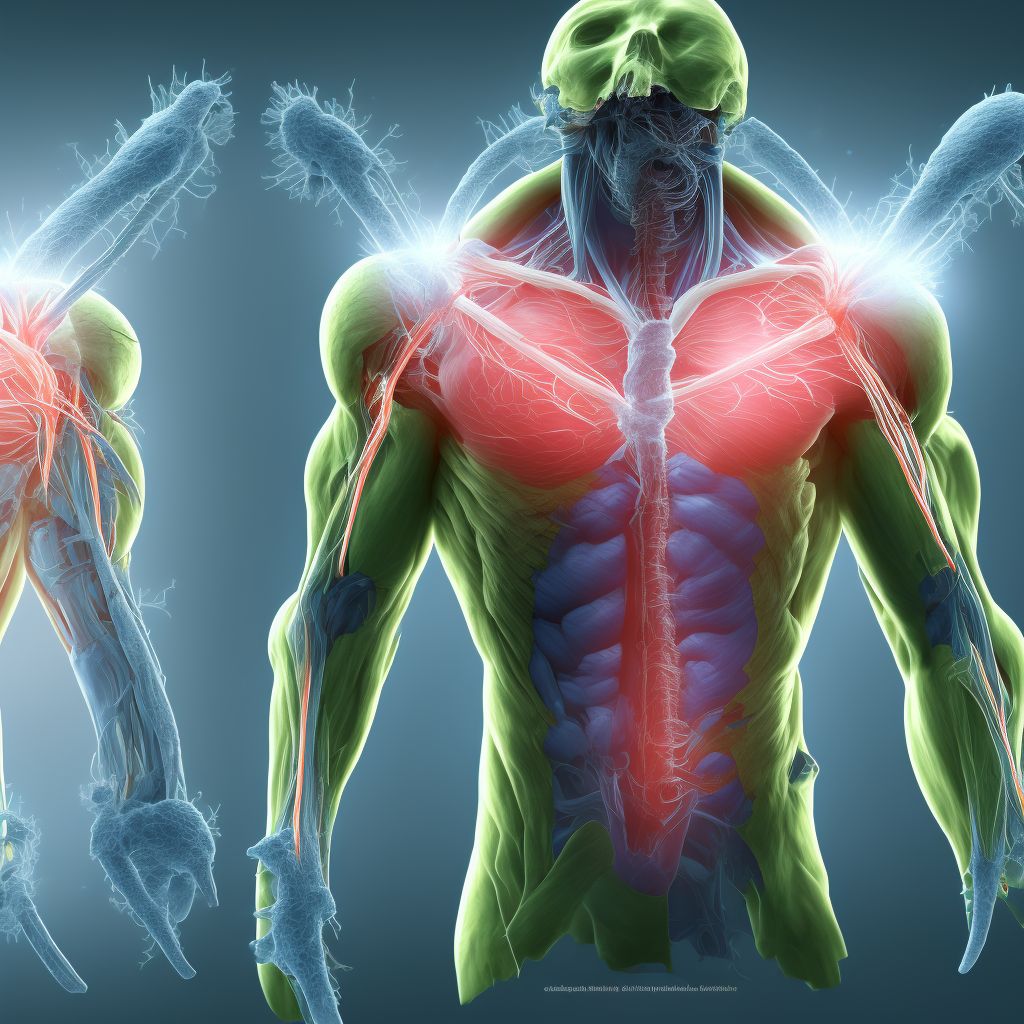 Other specified injury of superficial vein at shoulder and upper arm level, unspecified arm, initial encounter digital illustration