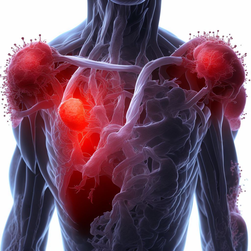 Other specified injury of unspecified blood vessel at shoulder and upper arm level, unspecified arm, initial encounter digital illustration