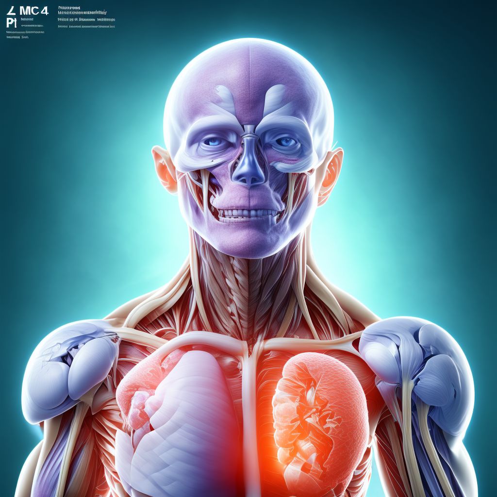 Other injury of other muscles, fascia and tendons at shoulder and upper arm level, left arm, initial encounter digital illustration